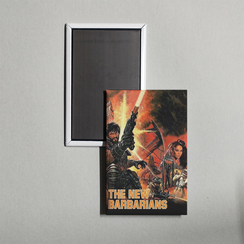 The New Barbarians Mini Movie Fridge Magnet