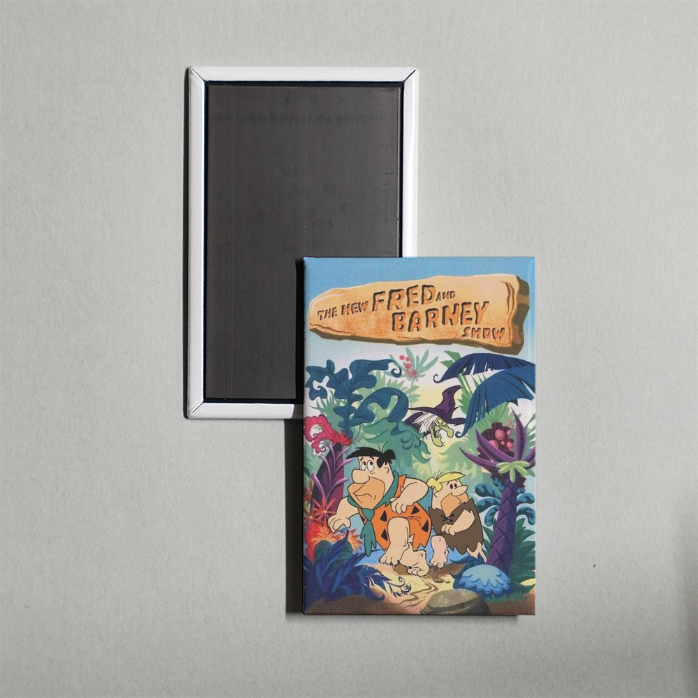 The New Fred and Barney Show TV Show Fridge Magnet