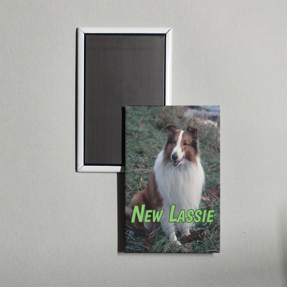 The New Lassie TV Show Fridge Magnet