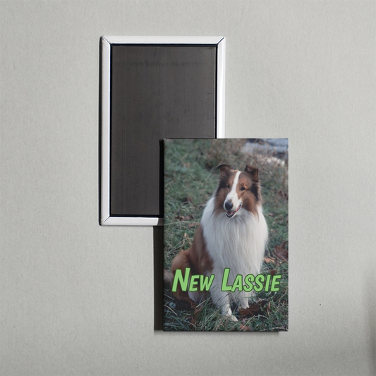 The New Lassie TV Show Fridge Magnet