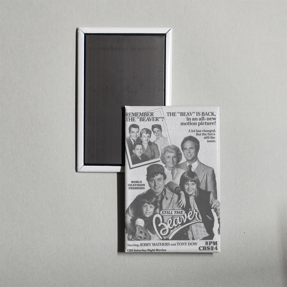 The New Leave It to Beaver TV Show Fridge Magnet
