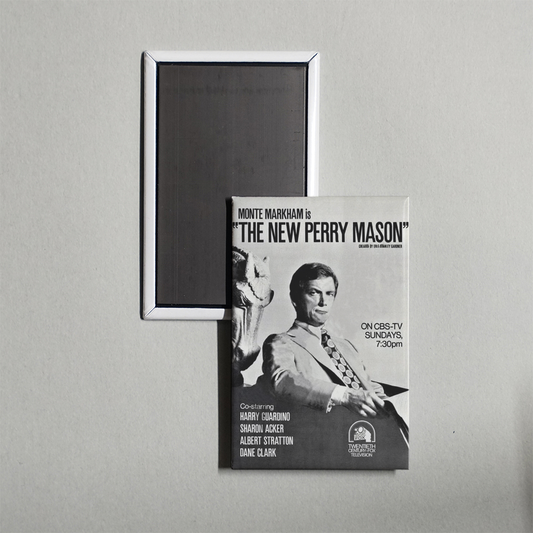 The New Perry Mason TV Show Fridge Magnet