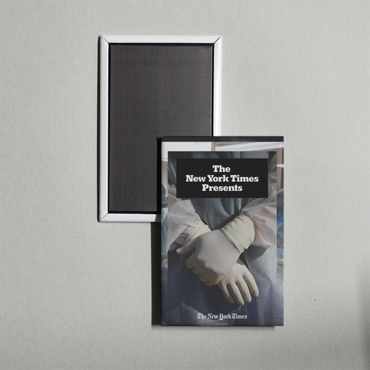 The New York Times Presents TV Show Fridge Magnet