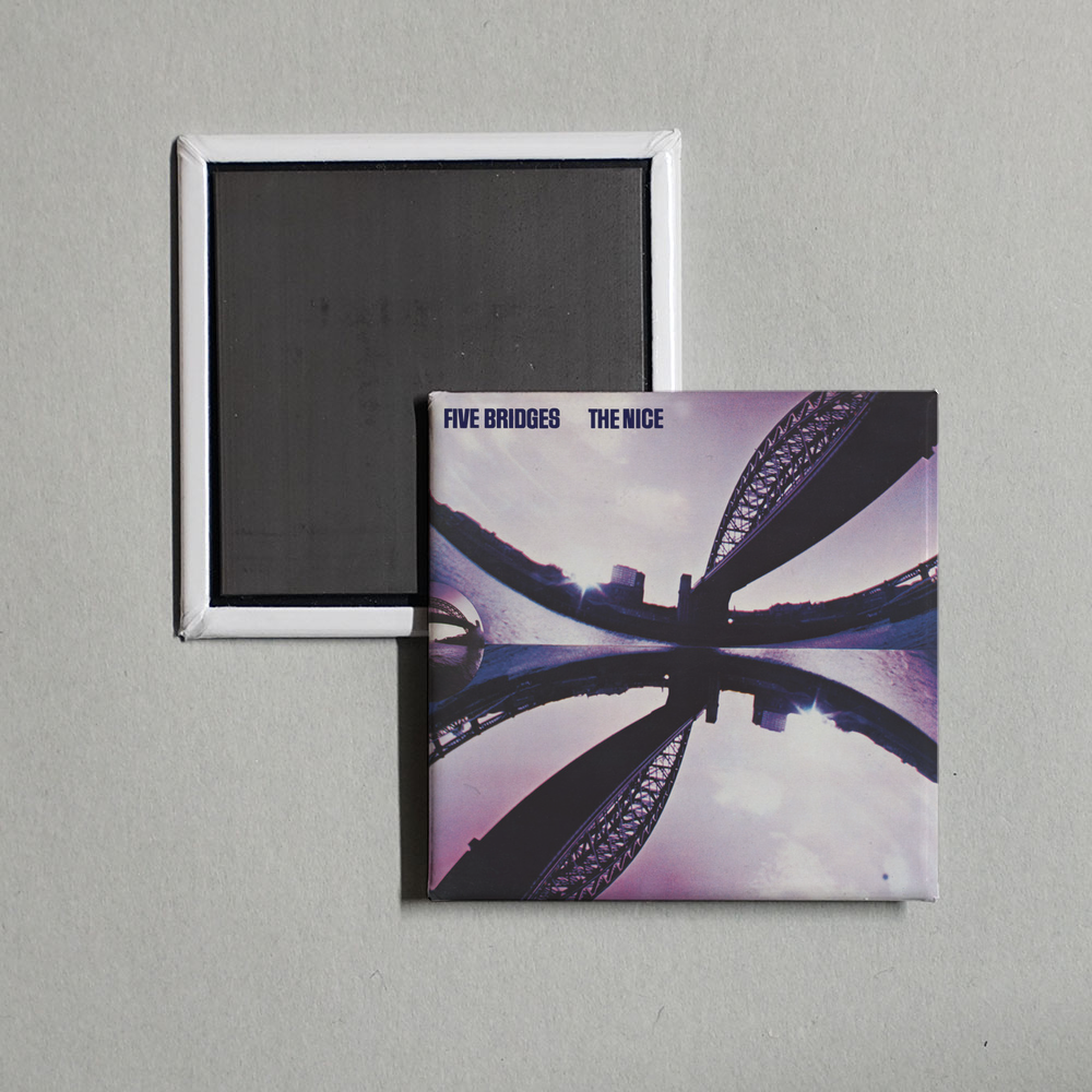 The Nice - Five Bridges Album Cover Fridge Magnet