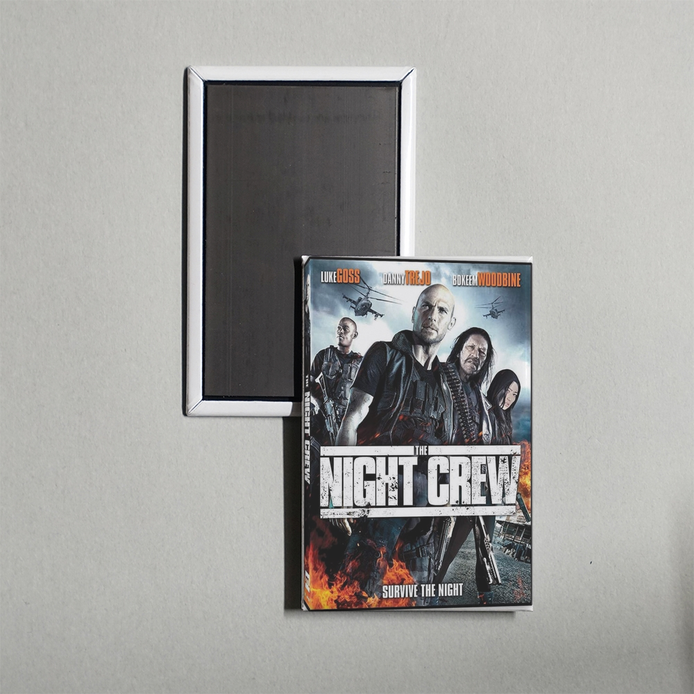 The Night Crew Mini Movie Fridge Magnet