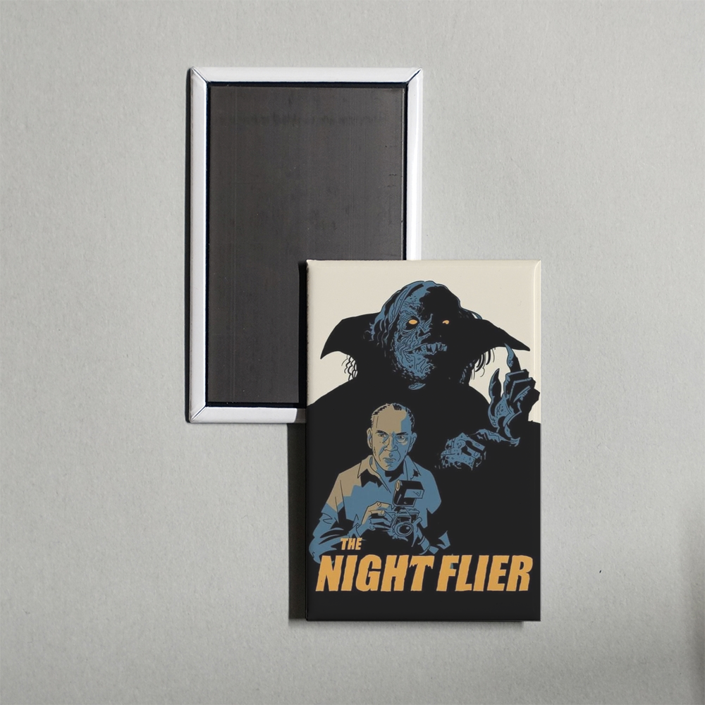 The Night Flier Mini Movie Fridge Magnet