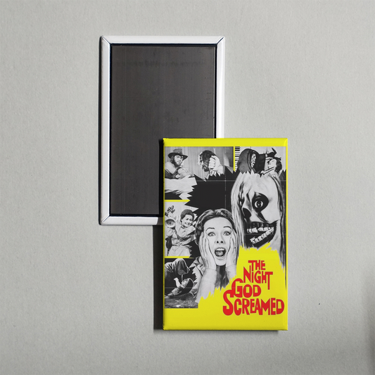 The Night God Screamed Mini Movie Fridge Magnet