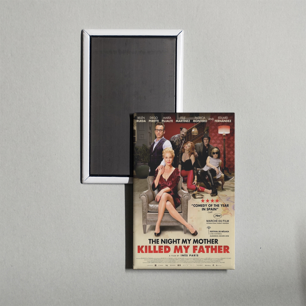 The Night My Mother Killed My Father Mini Movie Fridge Magnet