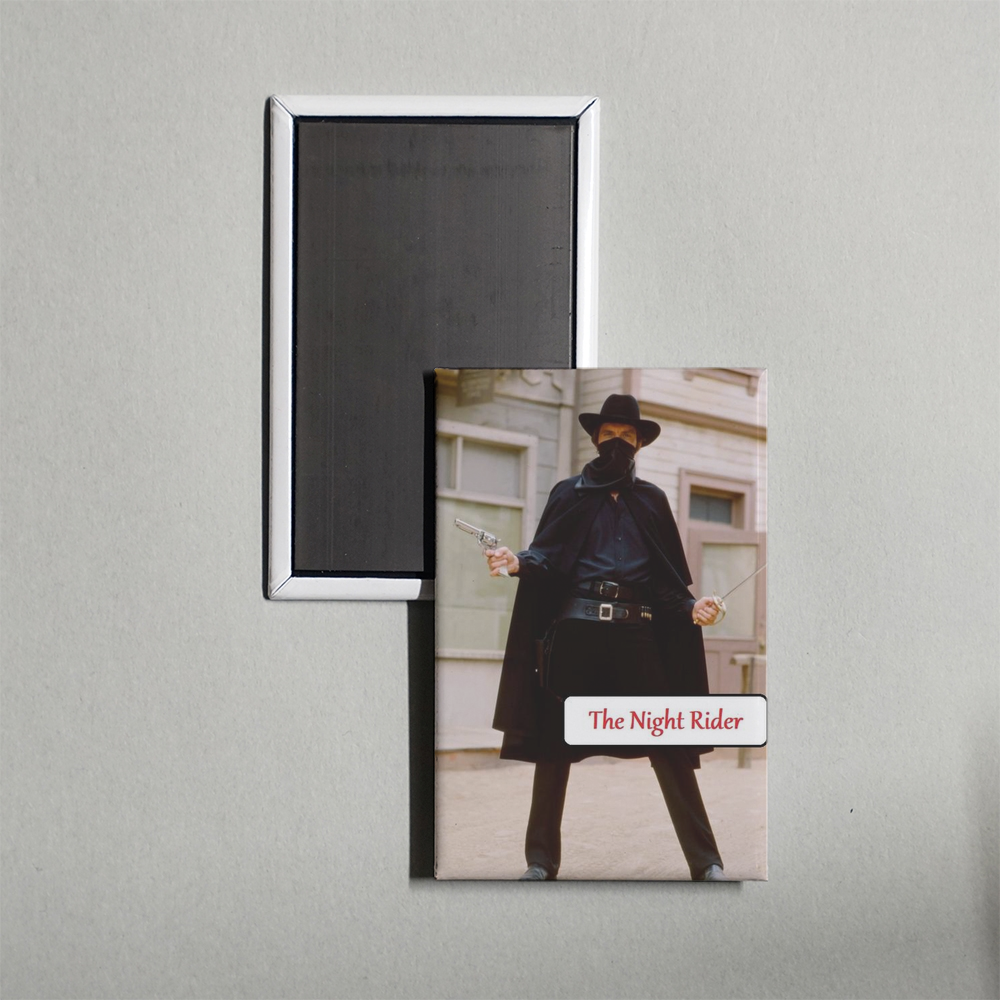The Night Rider Mini Movie Fridge Magnet