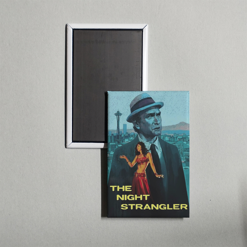 The Night Strangler Mini Movie Fridge Magnet