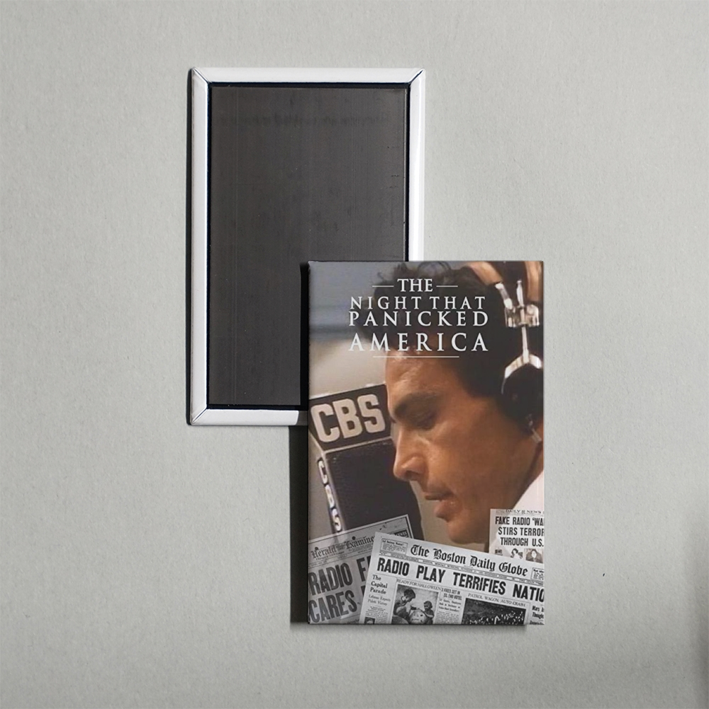 The Night That Panicked America Mini Movie Fridge Magnet