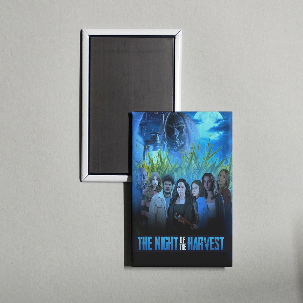 The Night of the Harvest Mini Movie Fridge Magnet