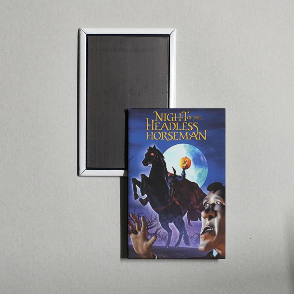 The Night of the Headless Horseman Mini Movie Fridge Magnet