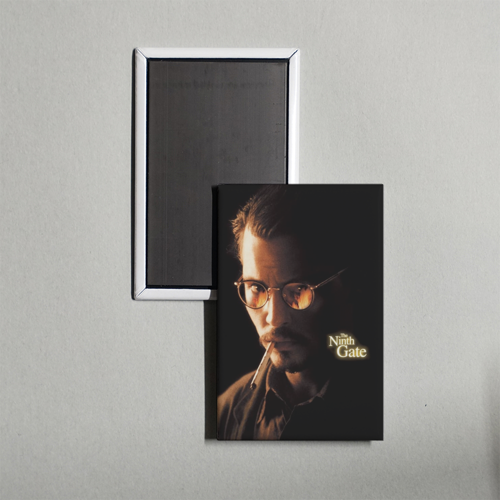 The Ninth Gate Mini Movie Fridge Magnet