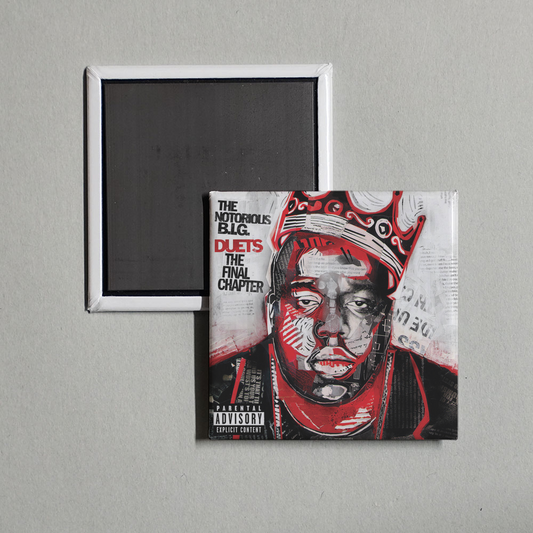 The Notorious B.I.G. - Duets The Final Chapter Album Cover Fridge Magnet