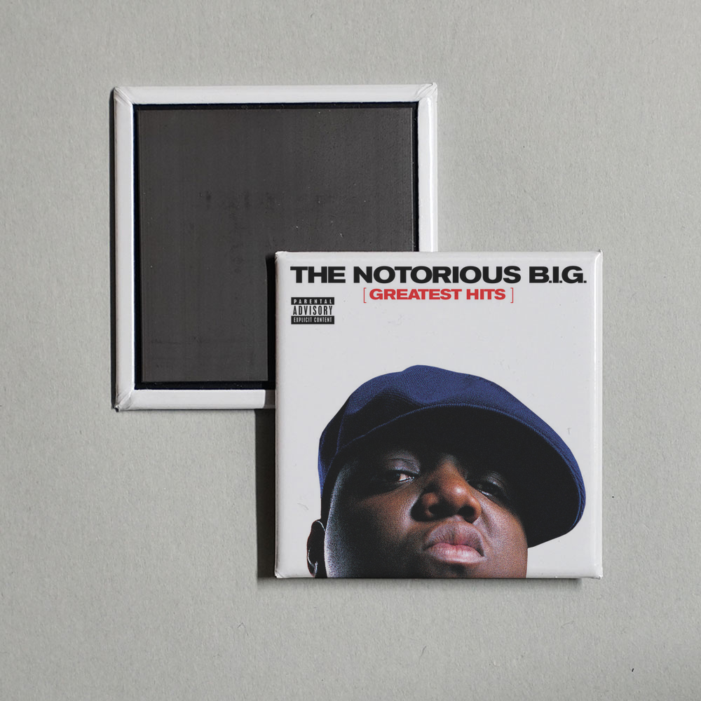 The Notorious B.I.G. - Greatest Hits Album Cover Fridge Magnet