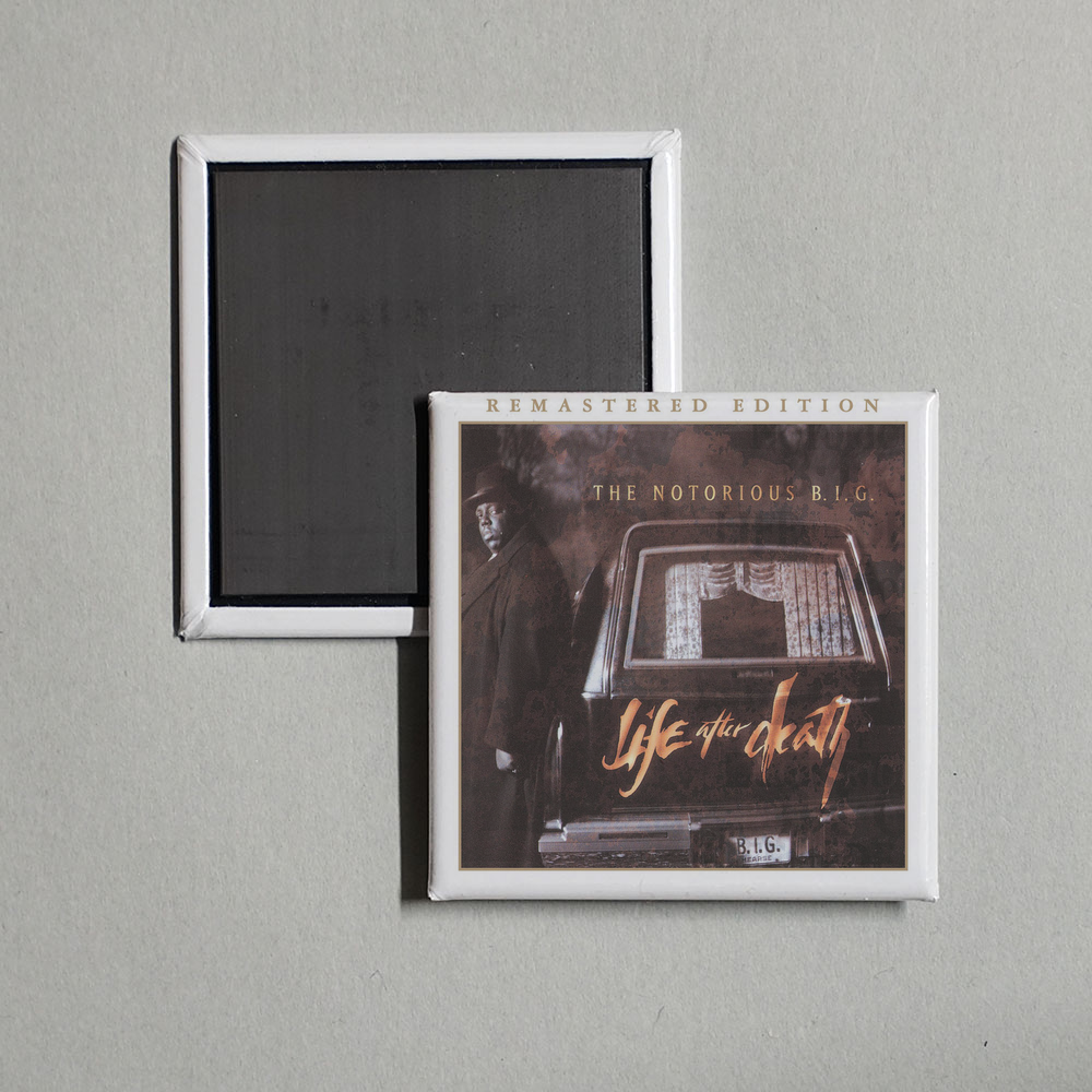 The Notorious B.I.G. - Life After Death (2014 Remastered Edition) Album Cover Fridge Magnet