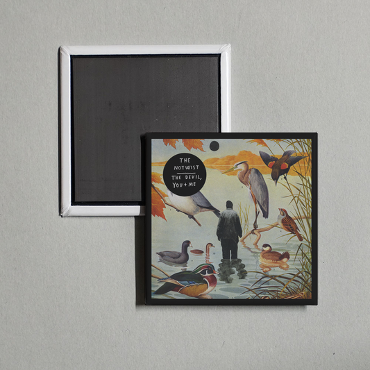 The Notwist - The Devil, You + Me Album Cover Fridge Magnet
