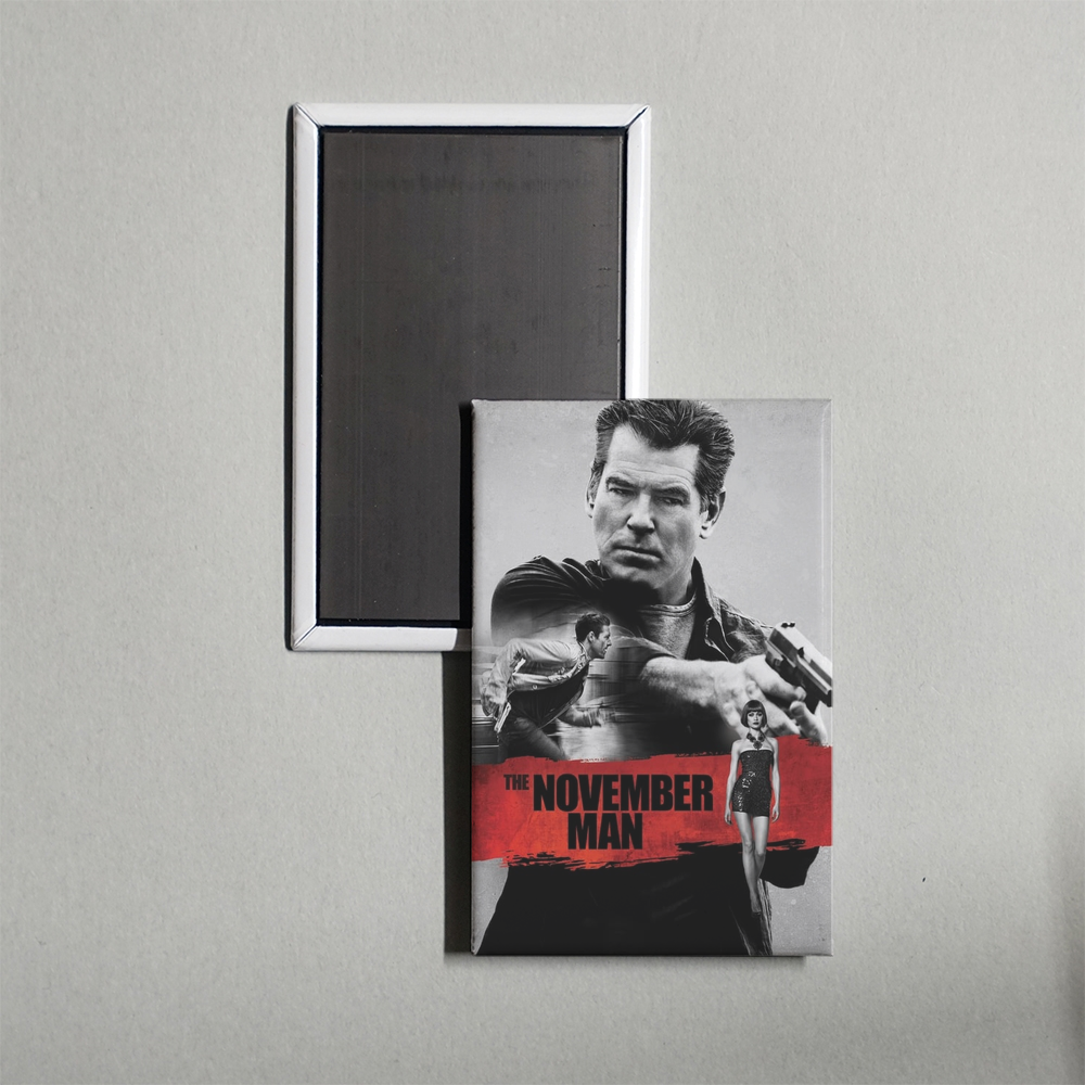 The November Man Mini Movie Fridge Magnet