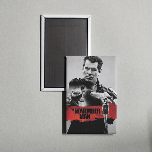 The November Man Mini Movie Fridge Magnet