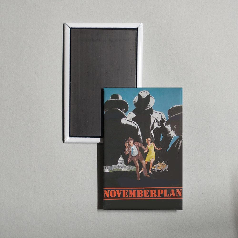 The November Plan Mini Movie Fridge Magnet