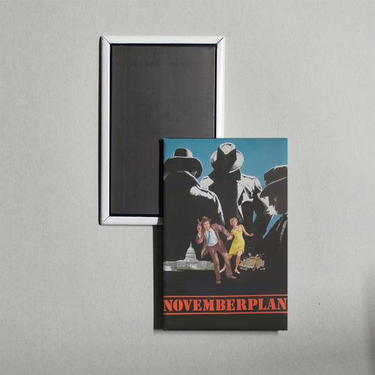 The November Plan Mini Movie Fridge Magnet