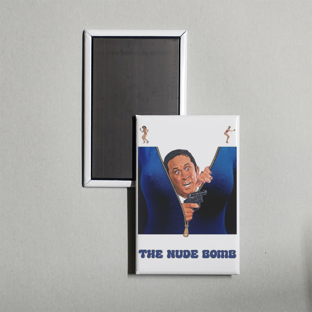The Nude Bomb Mini Movie Fridge Magnet