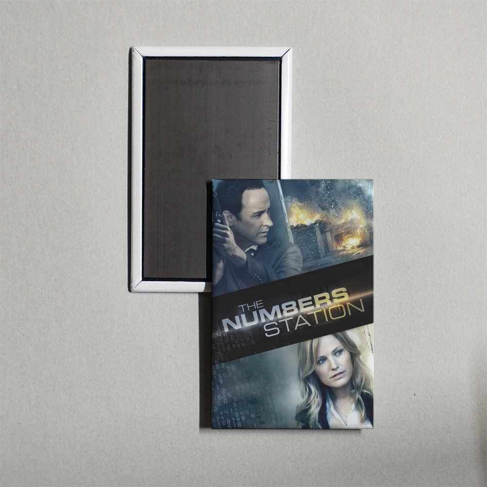 The Numbers Station Mini Movie Fridge Magnet