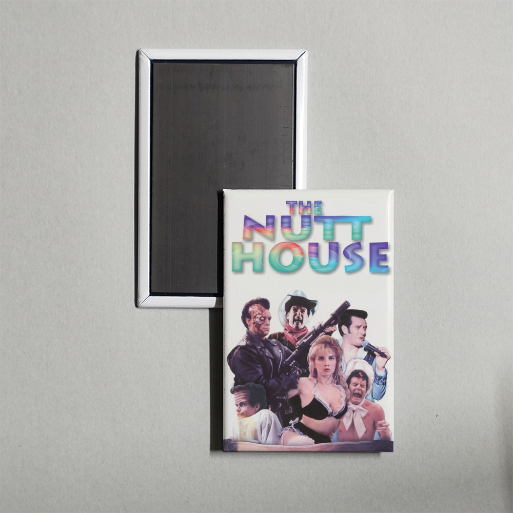 The Nutt House Mini Movie Fridge Magnet