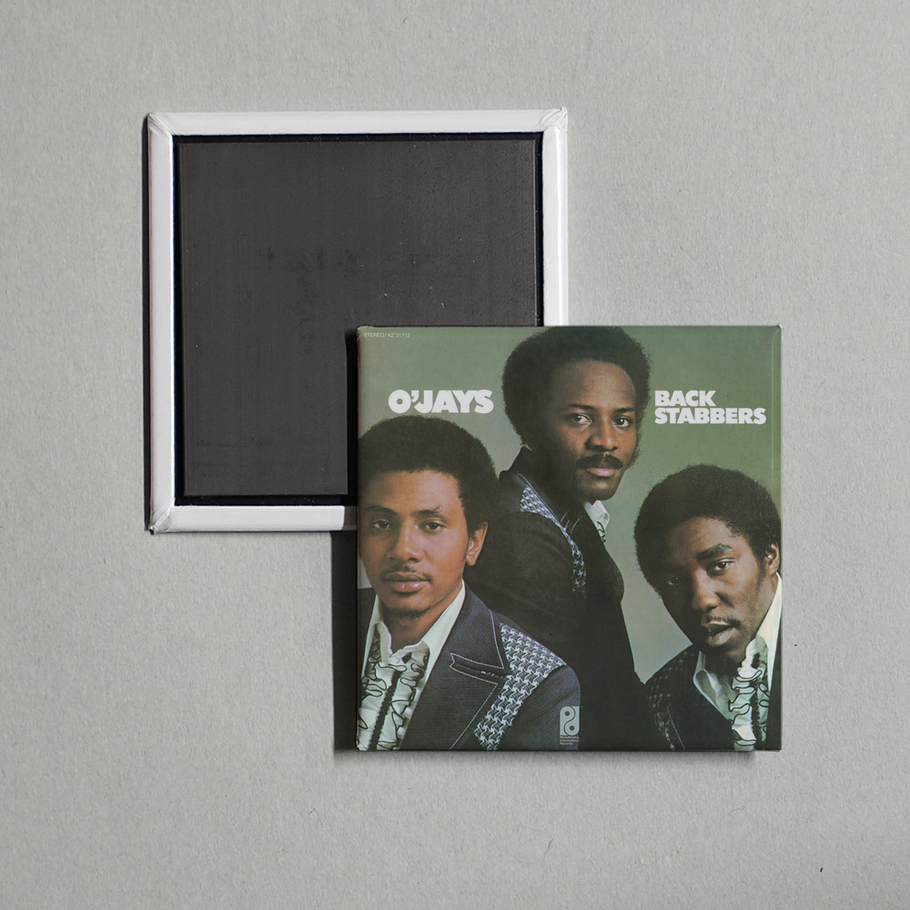 The O'Jays - Back Stabbers Album Cover Fridge Magnet
