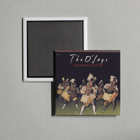 The O'Jays - Message In The Music Album Cover Fridge Magnet