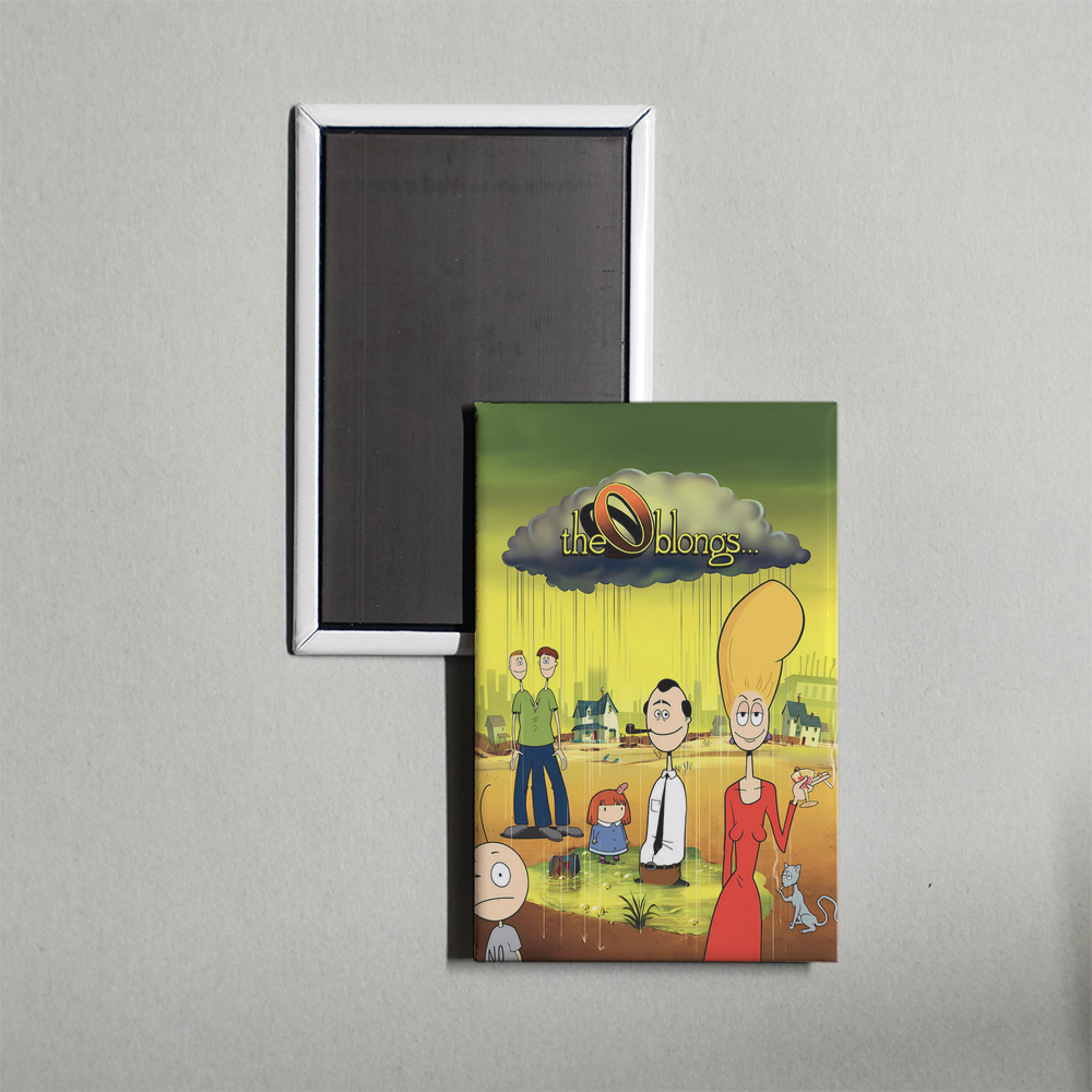 The Oblongs TV Show Fridge Magnet