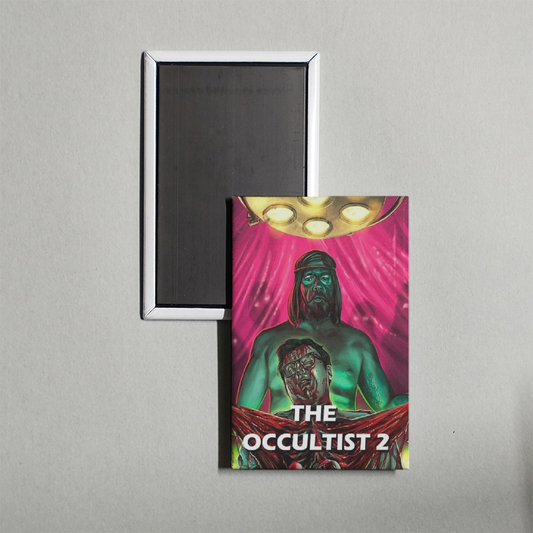 The Occultist 2 Bloody Guinea Pigs Mini Movie Fridge Magnet