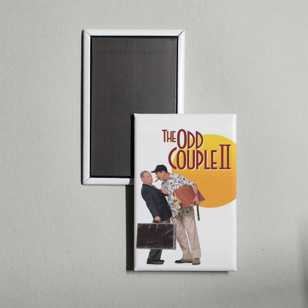 The Odd Couple II Mini Movie Fridge Magnet
