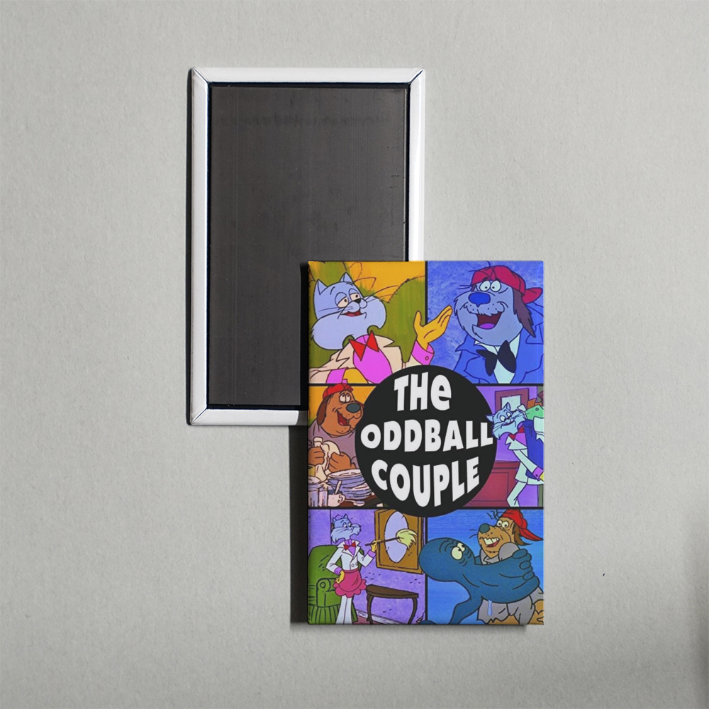 The Oddball Couple TV Show Fridge Magnet