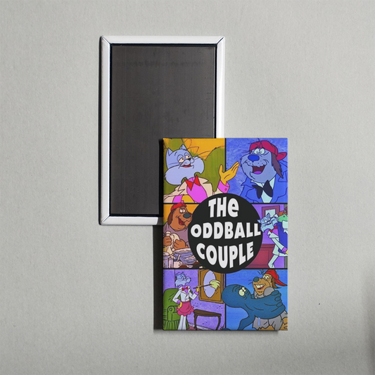 The Oddball Couple TV Show Fridge Magnet
