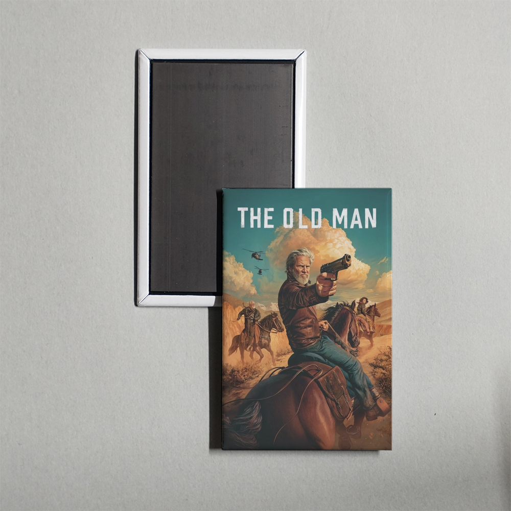 The Old Man TV Show Fridge Magnet