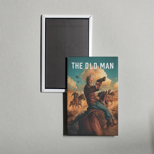 The Old Man TV Show Fridge Magnet