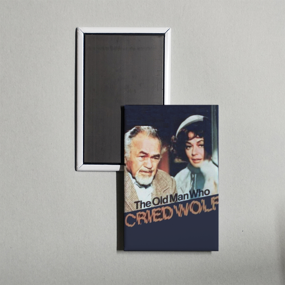 The Old Man Who Cried Wolf Mini Movie Fridge Magnet