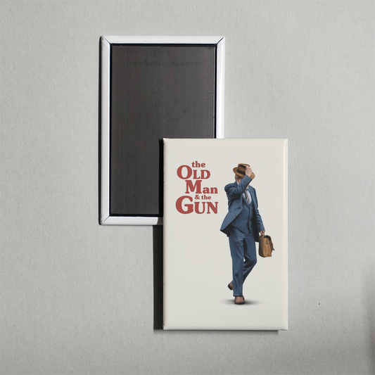 The Old Man & the Gun Mini Movie Fridge Magnet