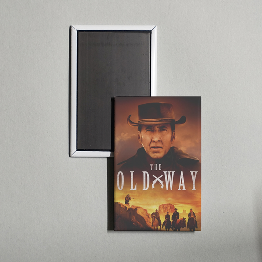 The Old Way Mini Movie Fridge Magnet