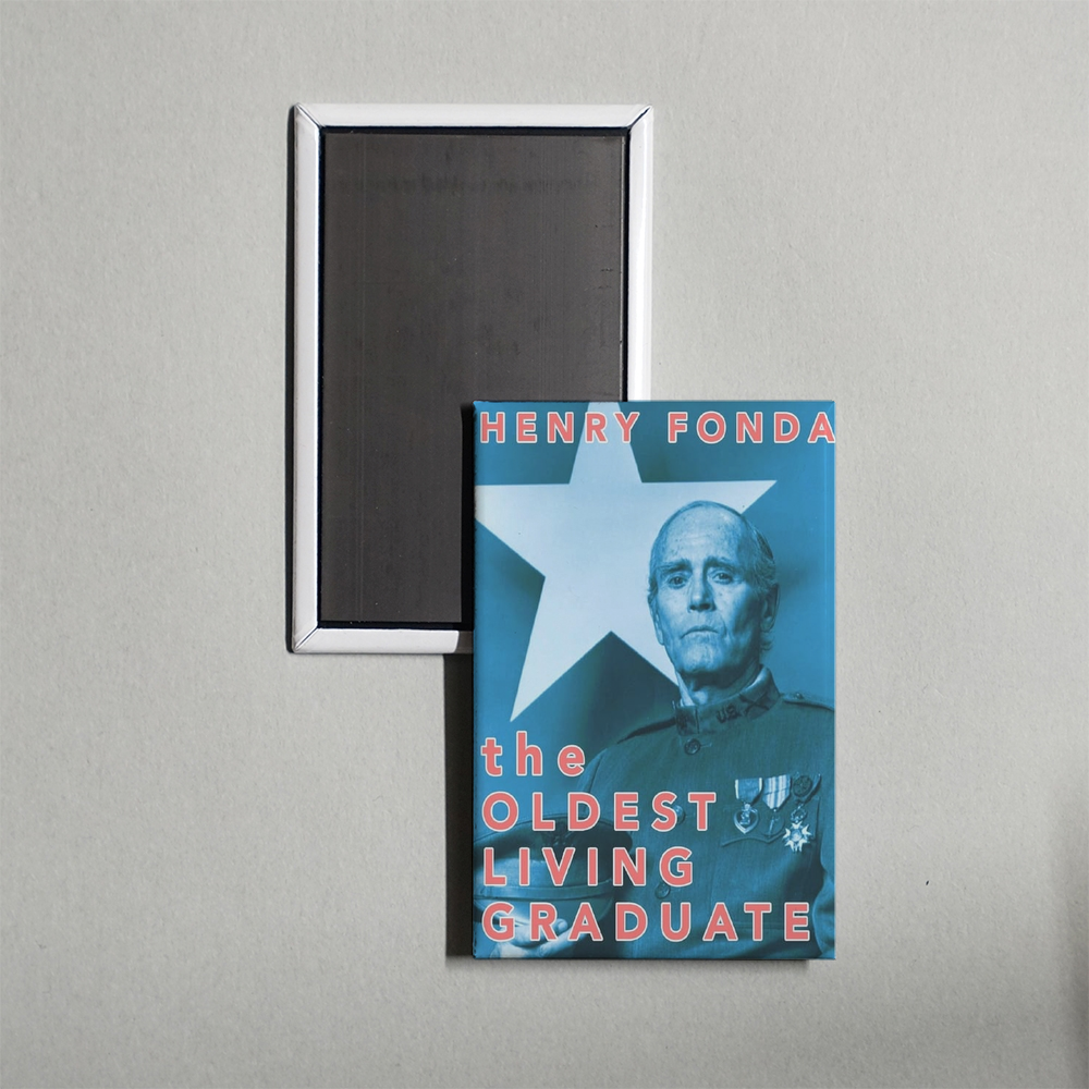The Oldest Living Graduate Mini Movie Fridge Magnet