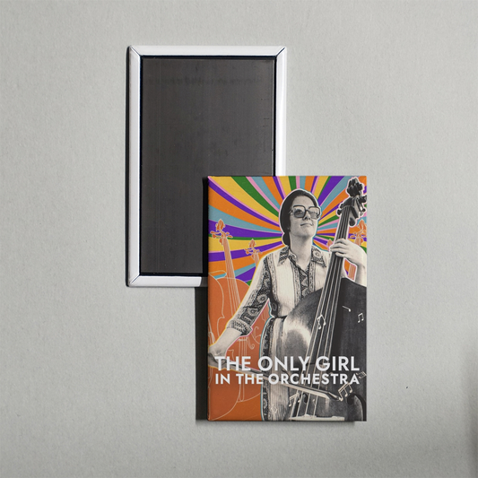 The Only Girl in the Orchestra Mini Movie Fridge Magnet
