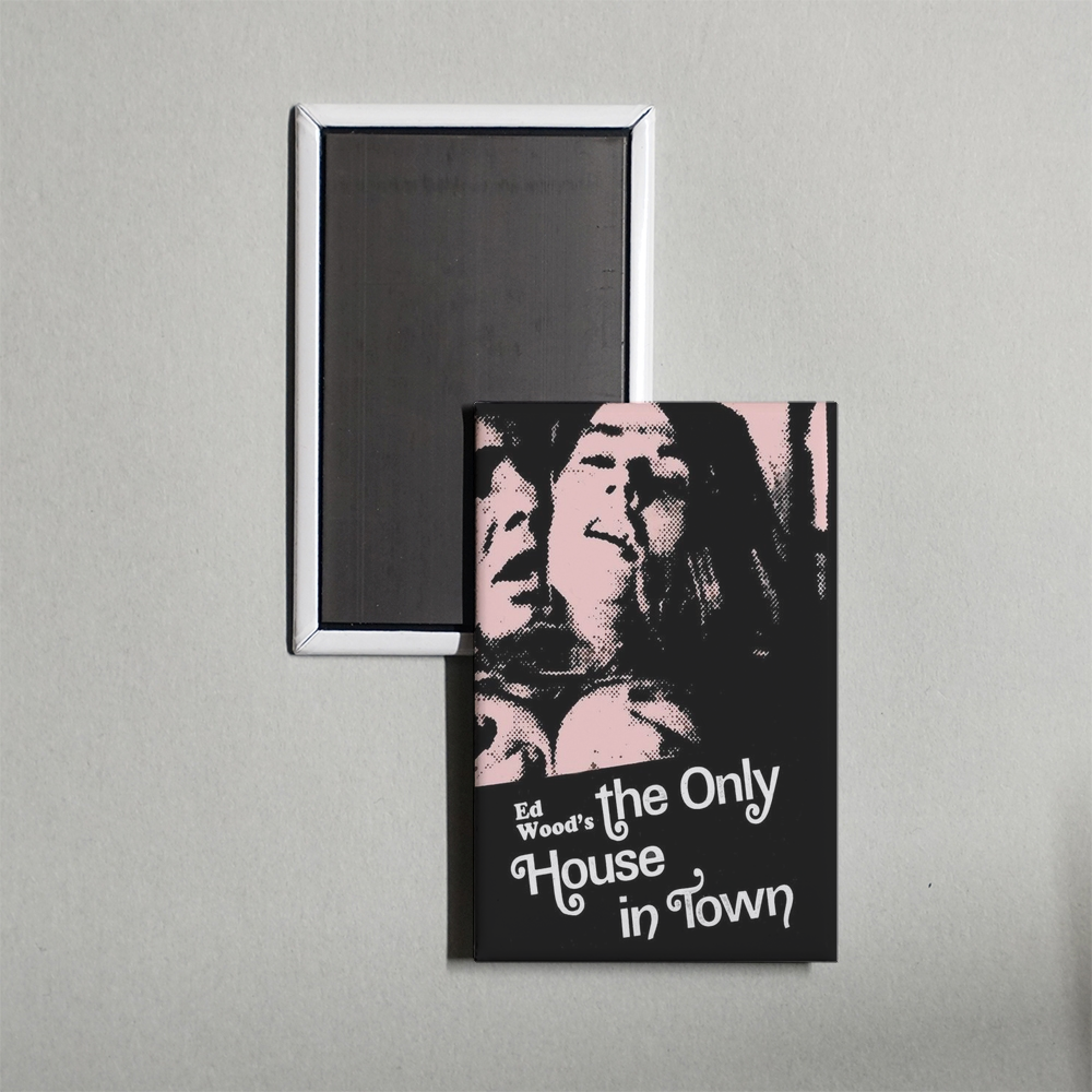 The Only House in Town Mini Movie Fridge Magnet