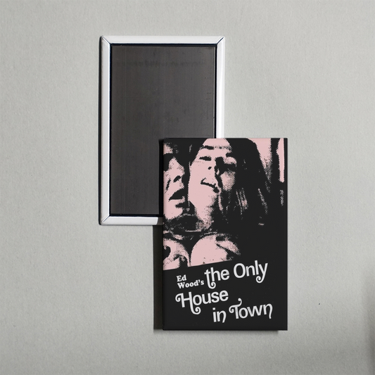 The Only House in Town Mini Movie Fridge Magnet