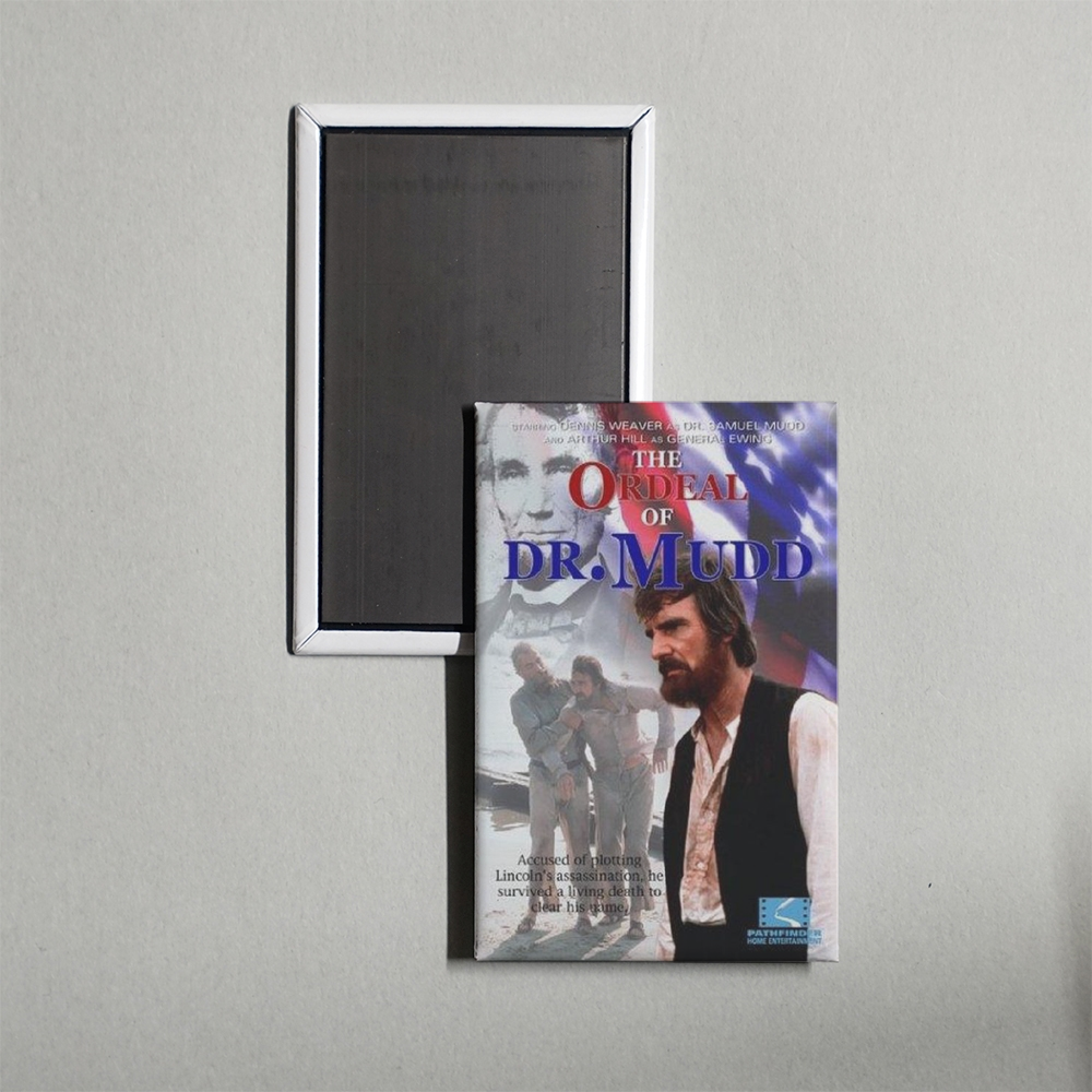The Ordeal of Dr. Mudd Mini Movie Fridge Magnet
