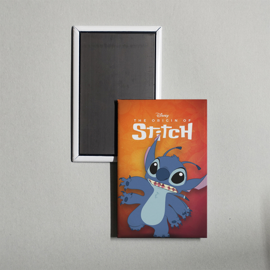 The Origin of Stitch Mini Movie Fridge Magnet
