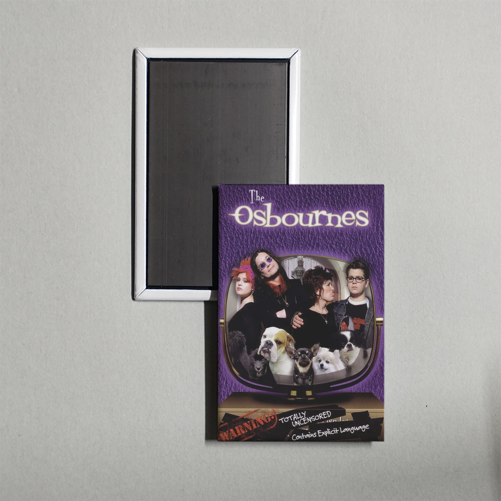The Osbournes TV Show Fridge Magnet