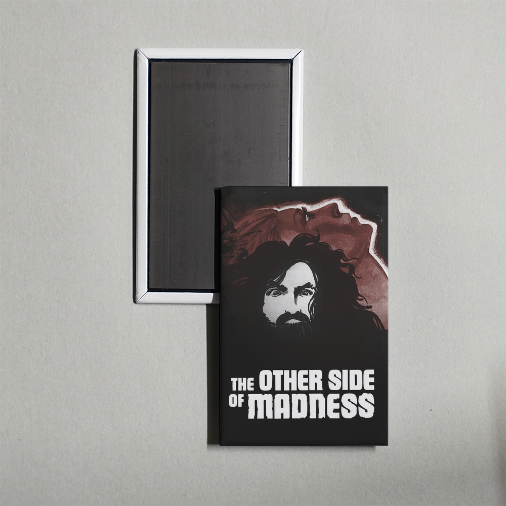 The Other Side of Madness Mini Movie Fridge Magnet
