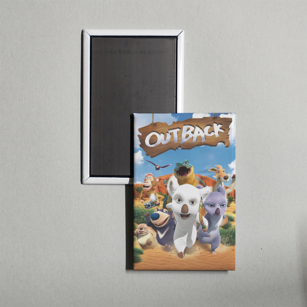 The Outback Mini Movie Fridge Magnet